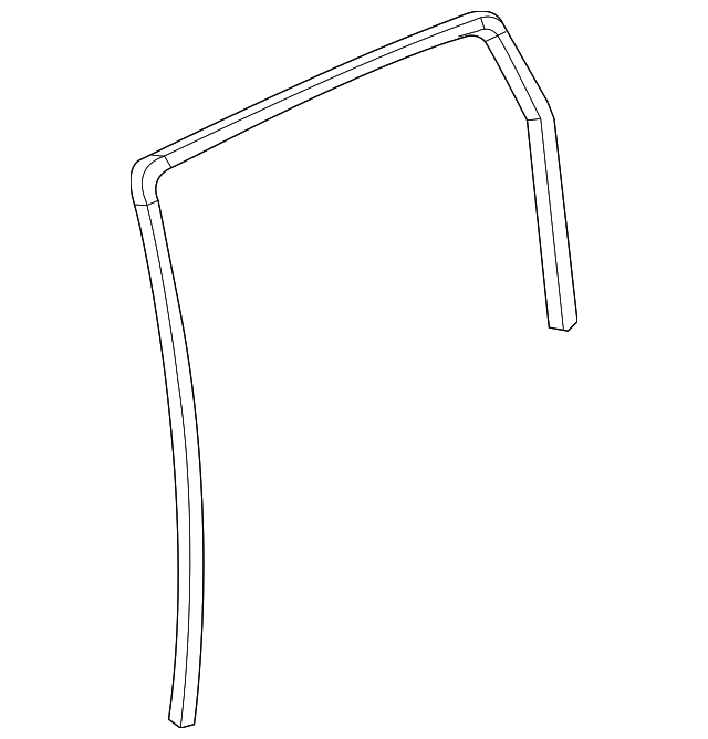 Weatherstrip - GM (96583071)