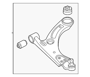 2019-2022 Volvo XC40 Lower Control Arm - Passenger Side (RH) 32221282 ...