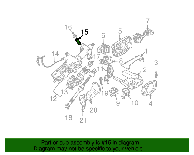 66129172159 20062010 BMW Ignition Lock Of Remote Control 661010 (66