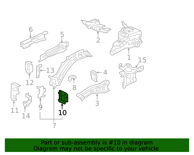Tba 315zz Bracket Set R Front Bumper Extension 16 21 Honda Honda Car Parts Direct