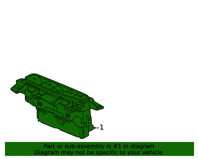 Genuine OEM GM Part - Pushbutton 2021-2023 Buick Envision 85555062 