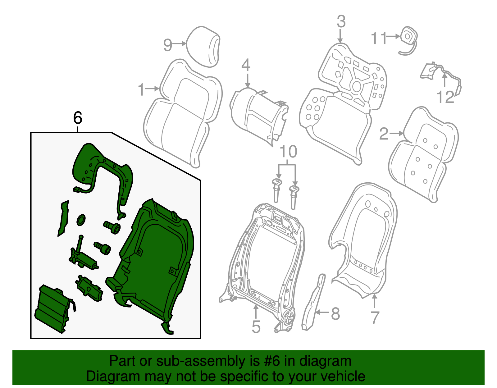 Support Frame - Ford (GD9Z-5861019-CAA)