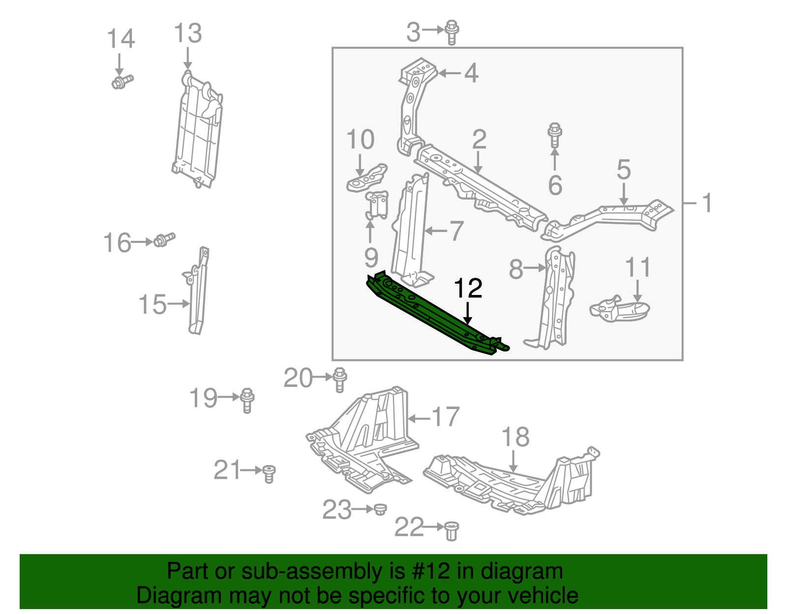 Lower Tie Bar - Scion (53218-52010)