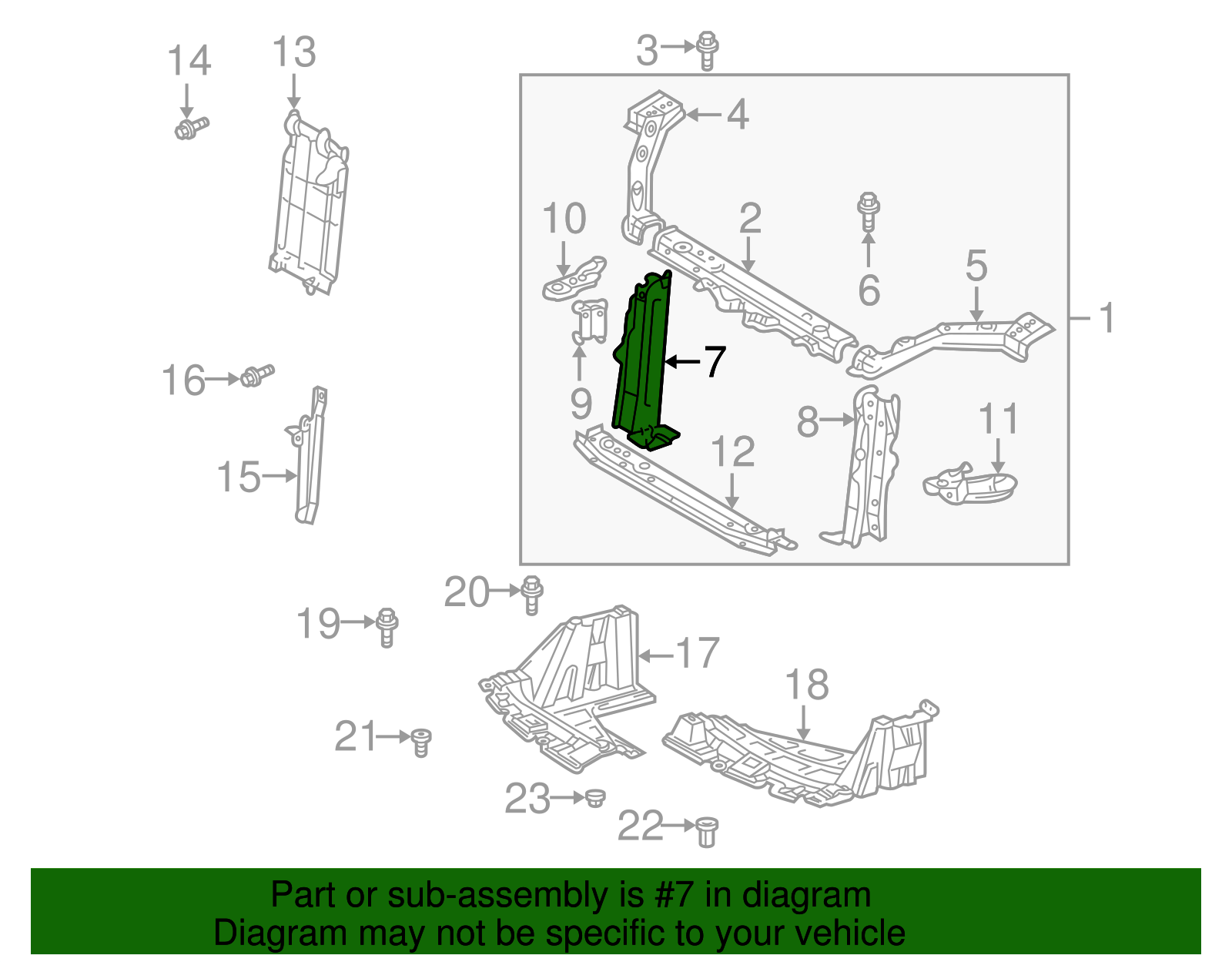 Side Support - Scion (53211-52041)