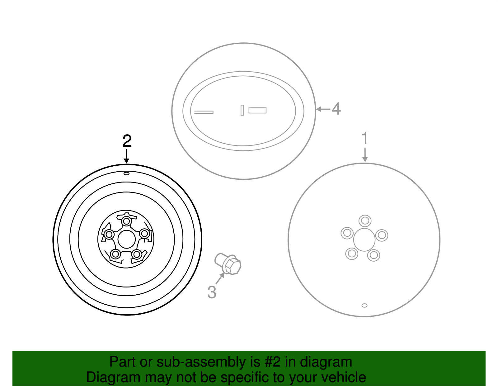 Wheel, Alloy - Scion (42611-12D10)