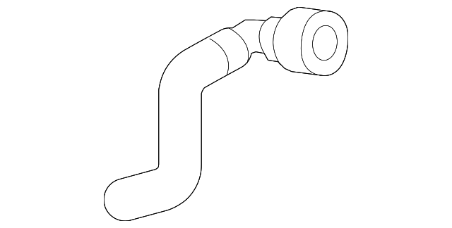 Water Hose - Volkswagen (7P0-121-156-C)