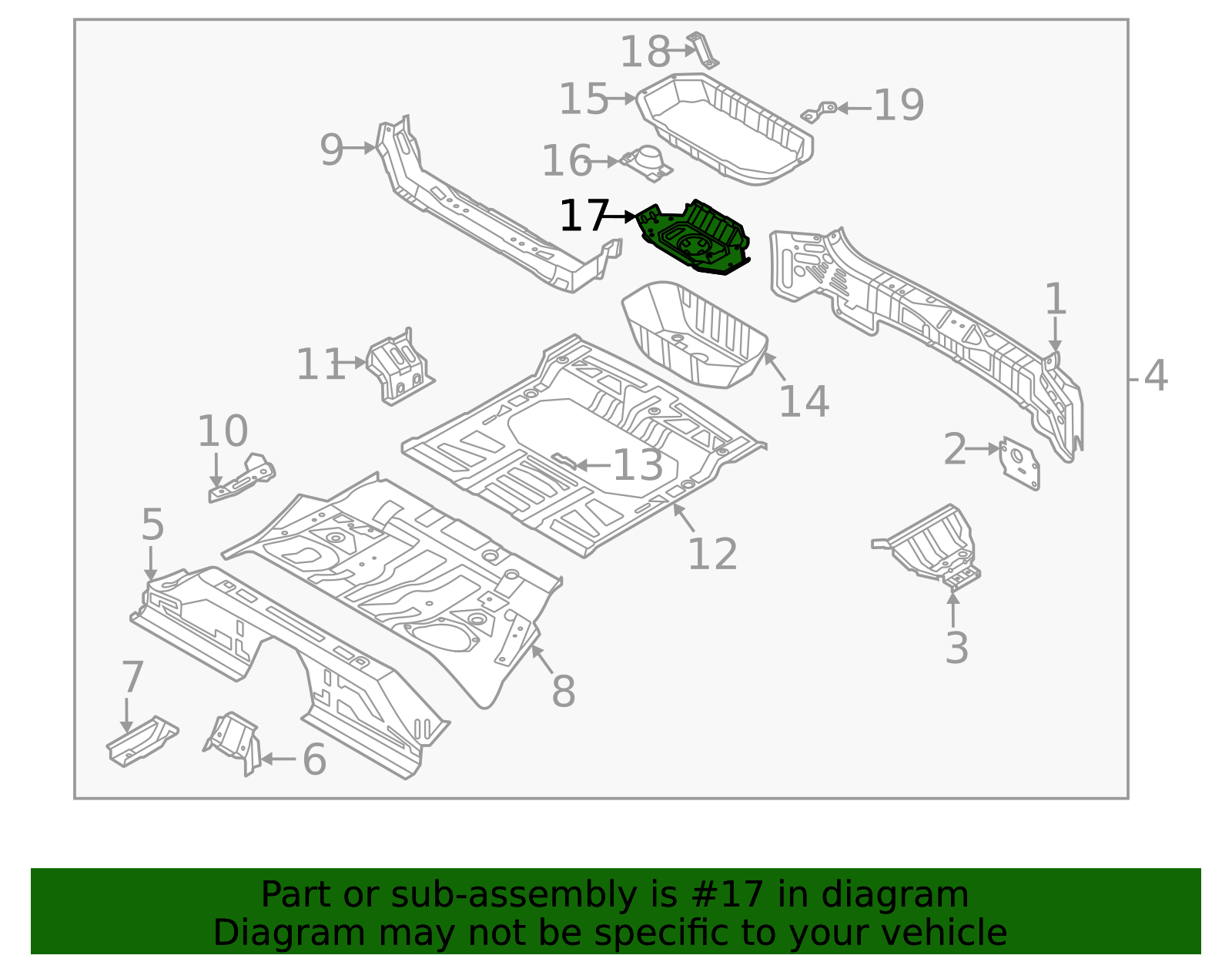 65795-AR000 - Reinforced Assembly Battery Mtg 2022-2025 Genesis GV70 ...