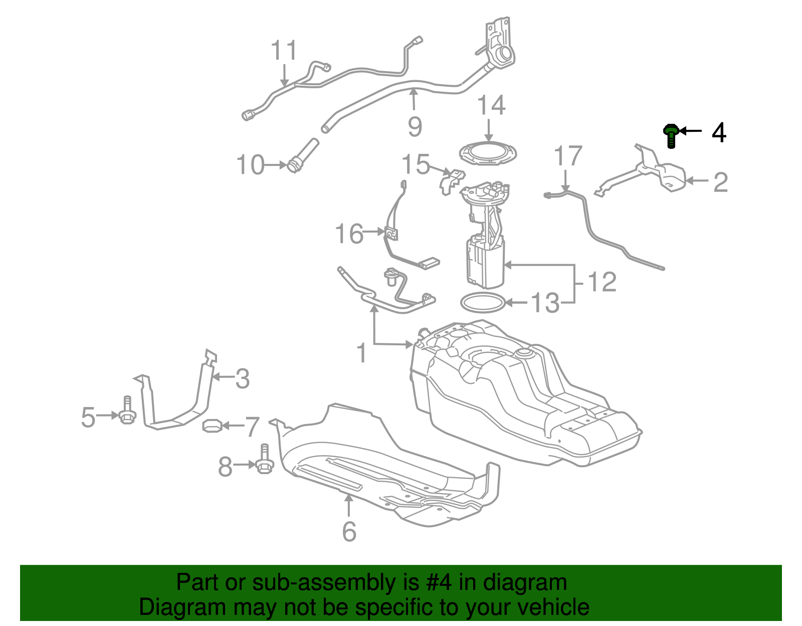 Multi-Purpose Bolt - GM (11519831)