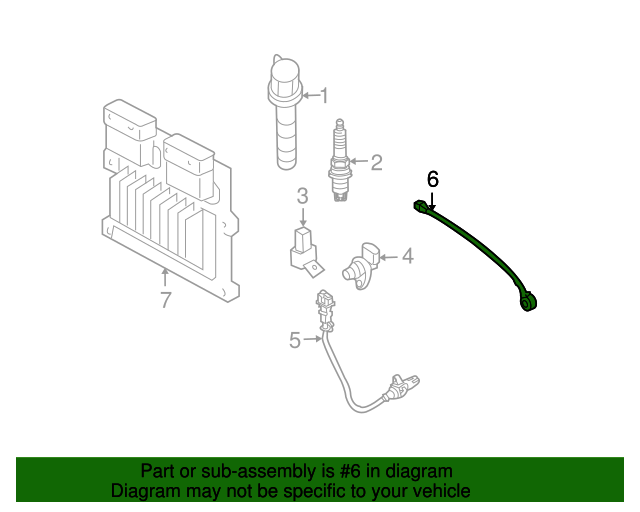 20012006 Kia Optima Knock Sensor 3951038021 Parts for Kia
