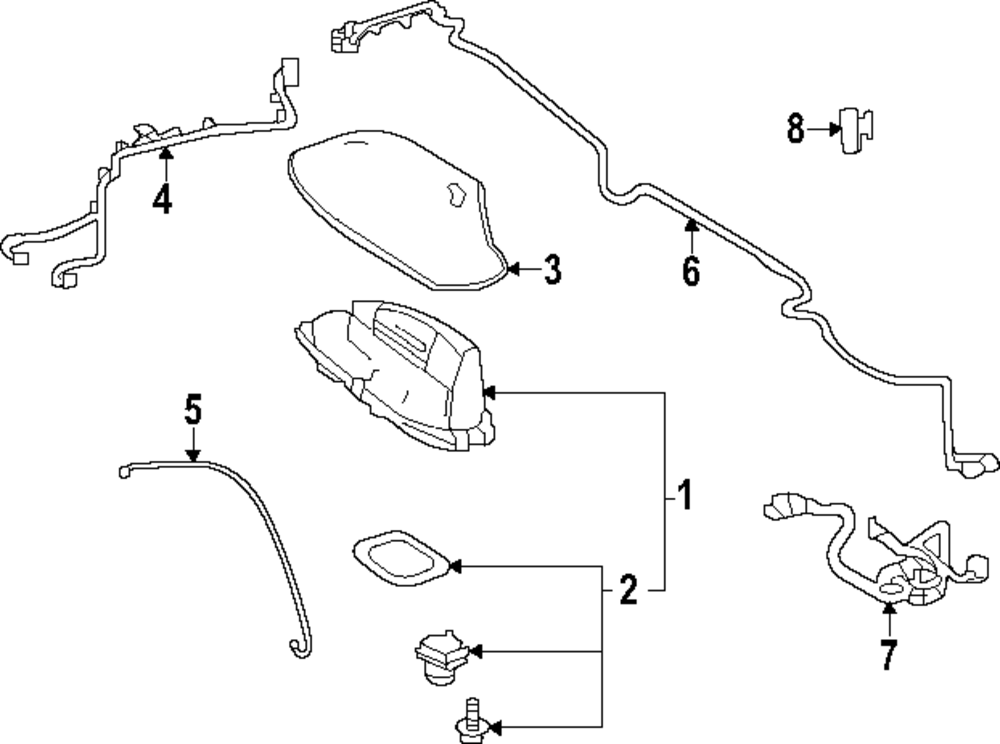 Antenna Cable - Toyota (86101-08850)
