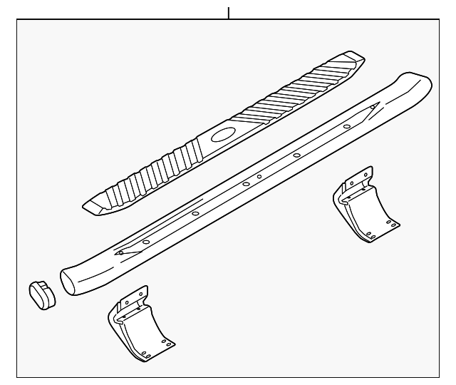 20112014 Ford F150 Running Board BL3Z16450DA Blue Springs Ford Parts