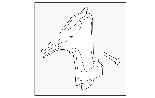 Hinge Pillar - Ford (GJ7Z-7802501-A)