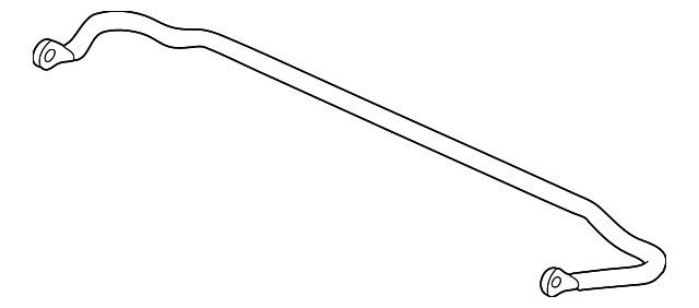 Rear Suspension Stabilizer Shaft - GM (96843014)
