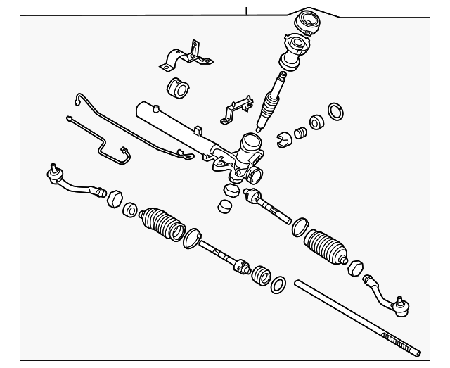 565002K001 Steering Gear 2012 2013 Kia Soul World Kia Parts