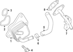 Genuine Toyota 15197-03040 Oil Pump Gasket - OEM Replacement Part
