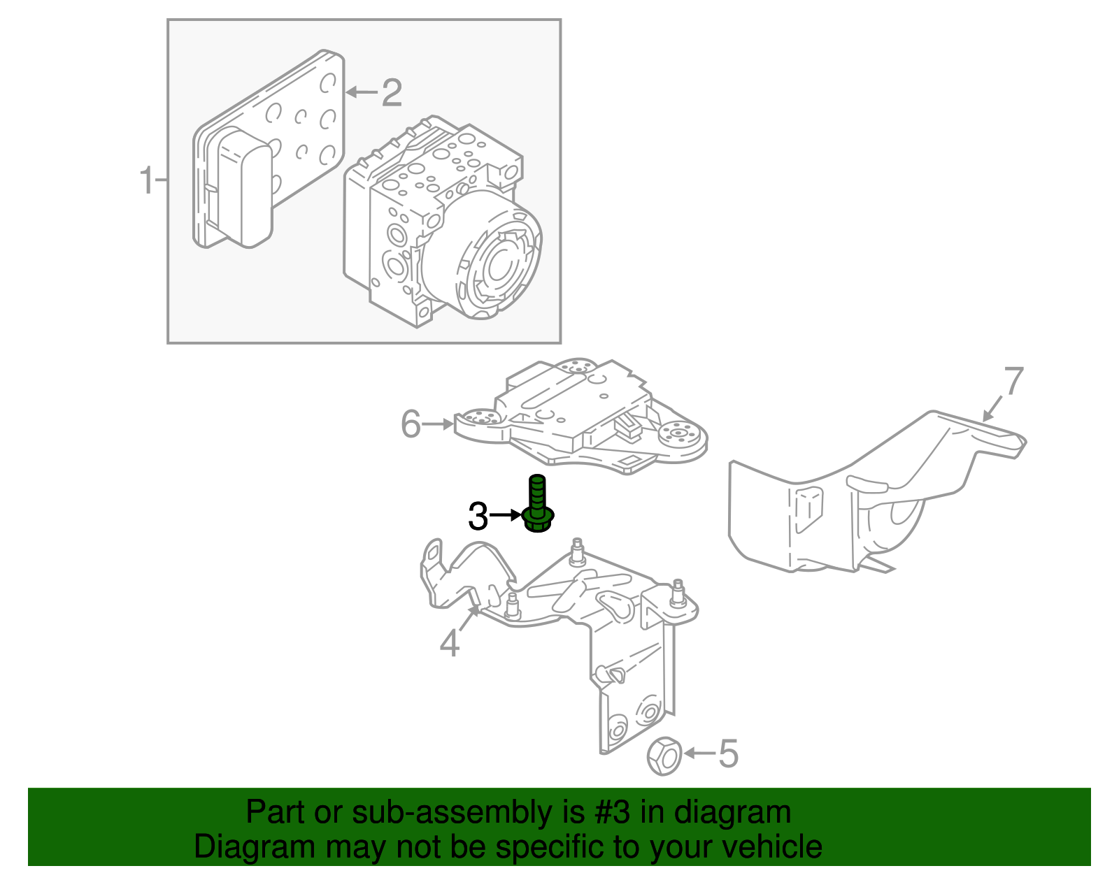 Oil Feed Tube Bolt - Volkswagen (N-104-056-04)