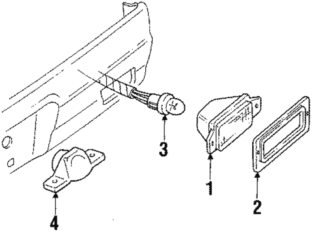 Cornering Lamp Socket - GM (12027133)