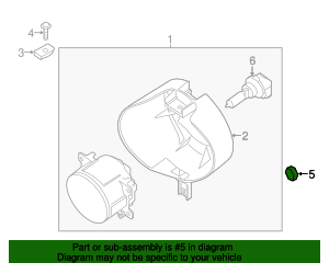 2005-2025 Nissan Housing Nut 08913-6365A | Nissan Parts Plus