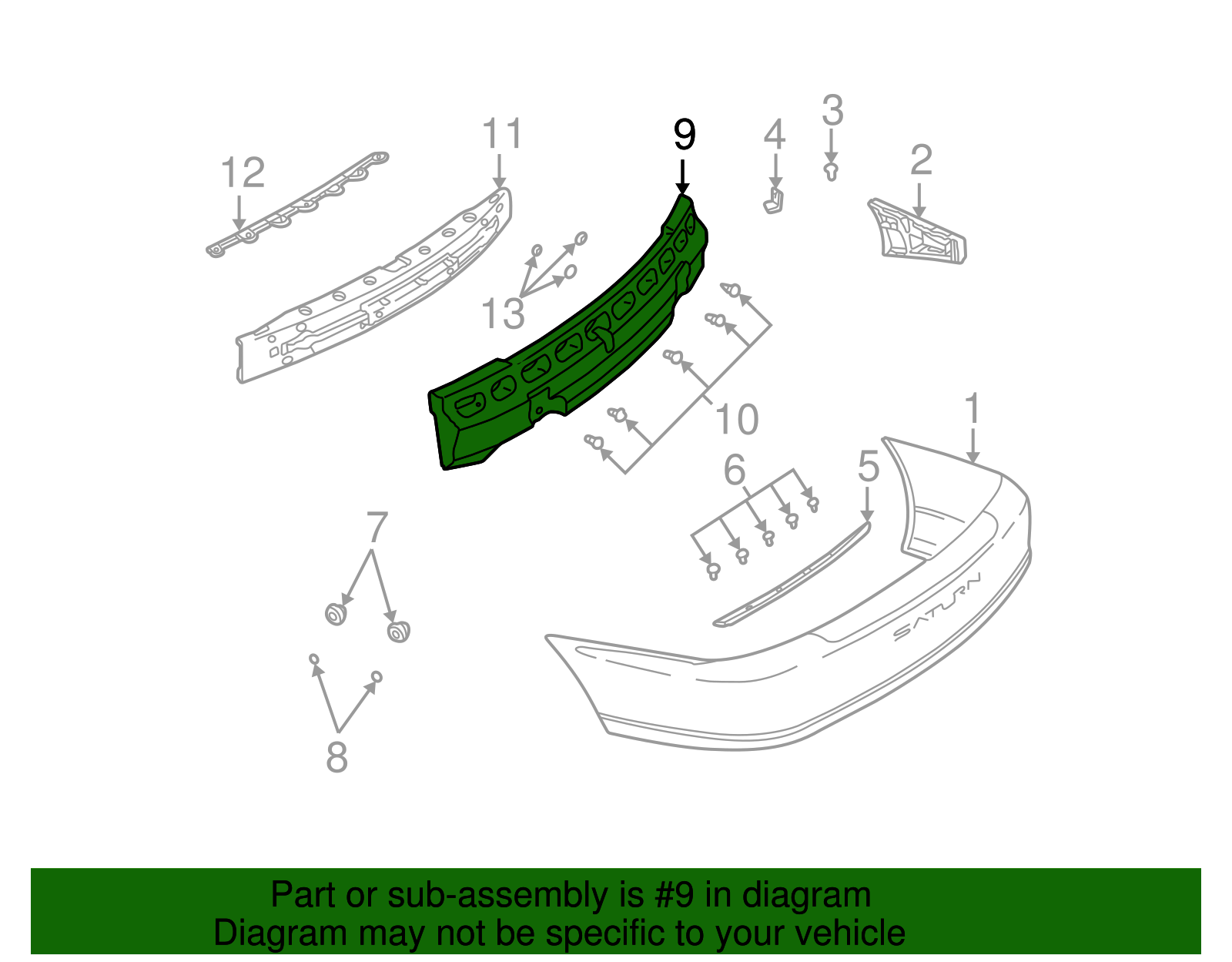 F Absorber - GM (09231064)