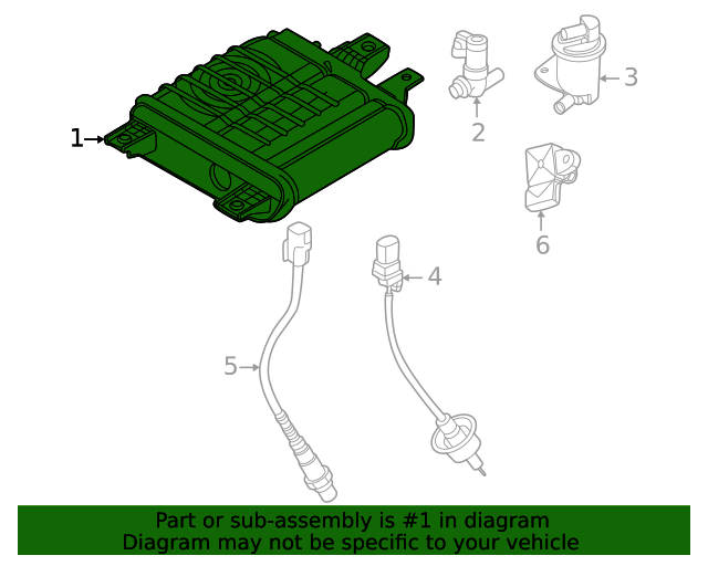 20222024 Hyundai Tucson Vapor Canister 31420N9500 OEM Parts Online