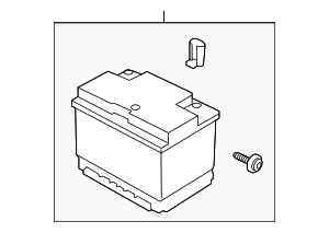 2013-2021 Volkswagen Vehicle Battery 5K0-915-105-G | OEM Parts Online