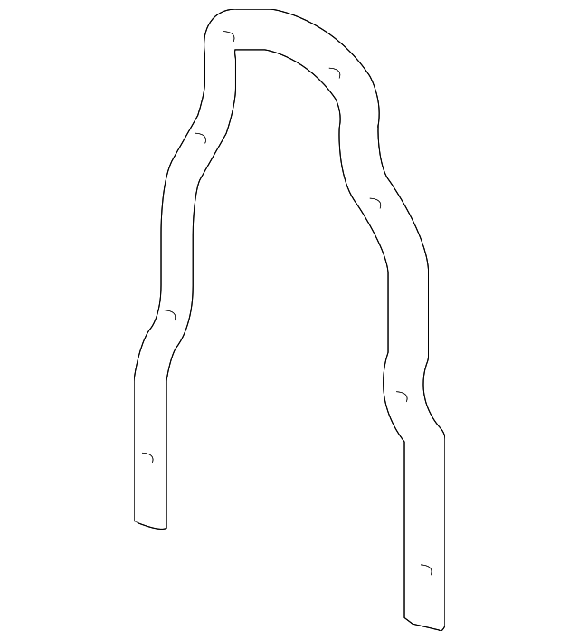 12639249 Crankshaft Rear Oil Seal Housing Gasket 19972020 GM