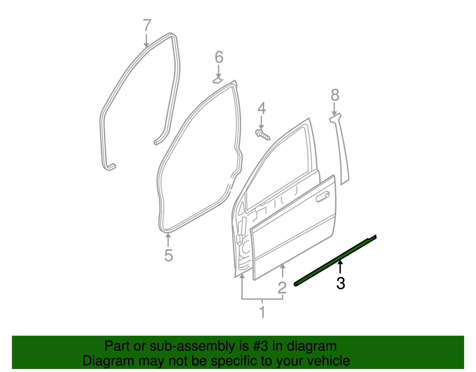 Molding - GM (96541722)