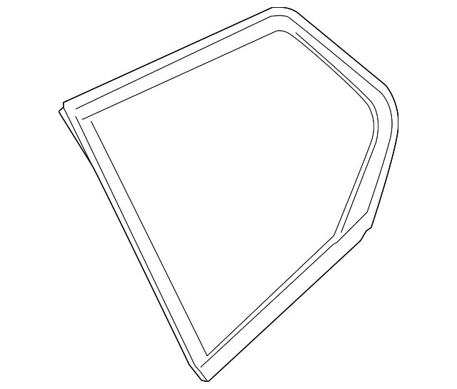 2013-2015 BMW X1 Quarter Glass 51-37-2-993-823 | OEM Parts Online 