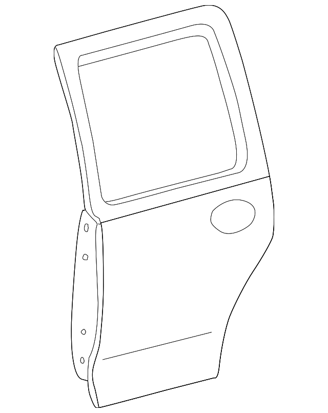 Door Shell - Ford (YL8Z-7824631-AA)