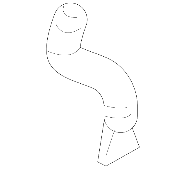 4L0820751 Drain Tube 20072015 Audi Q7 Audi OEM Parts