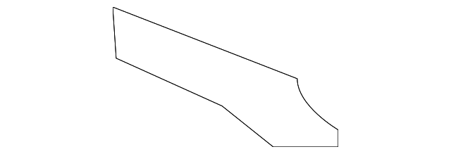 Hinge Pad - Ford (F75Z-7842840-AA)