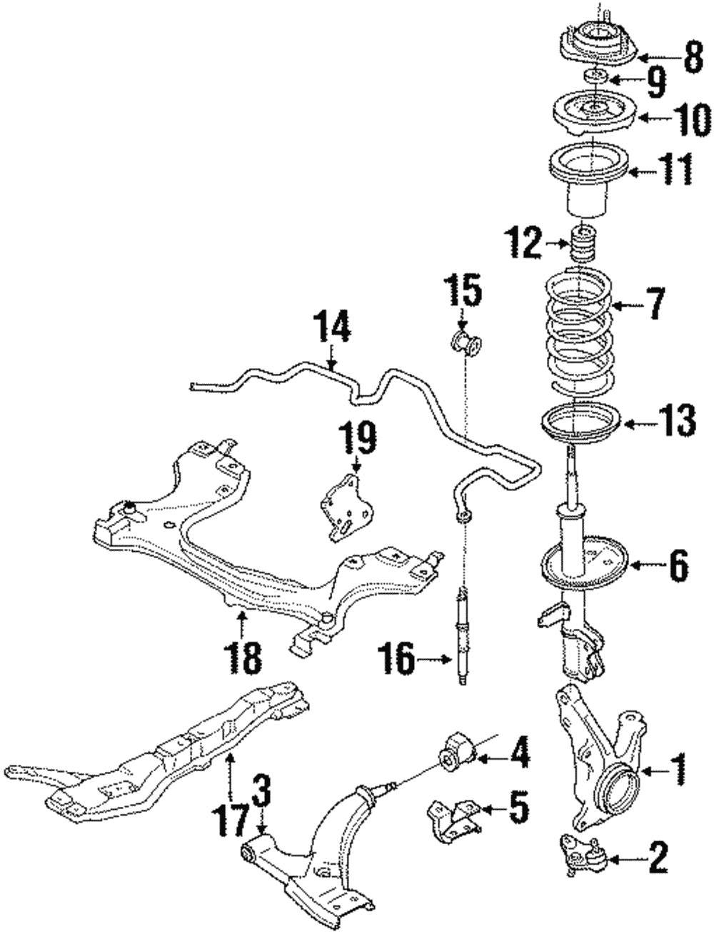 Control Arm Bracket - Toyota (48659-12020)