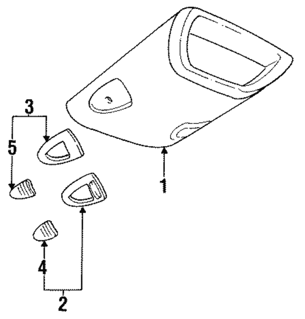 Overhead Console - GM (12335418)