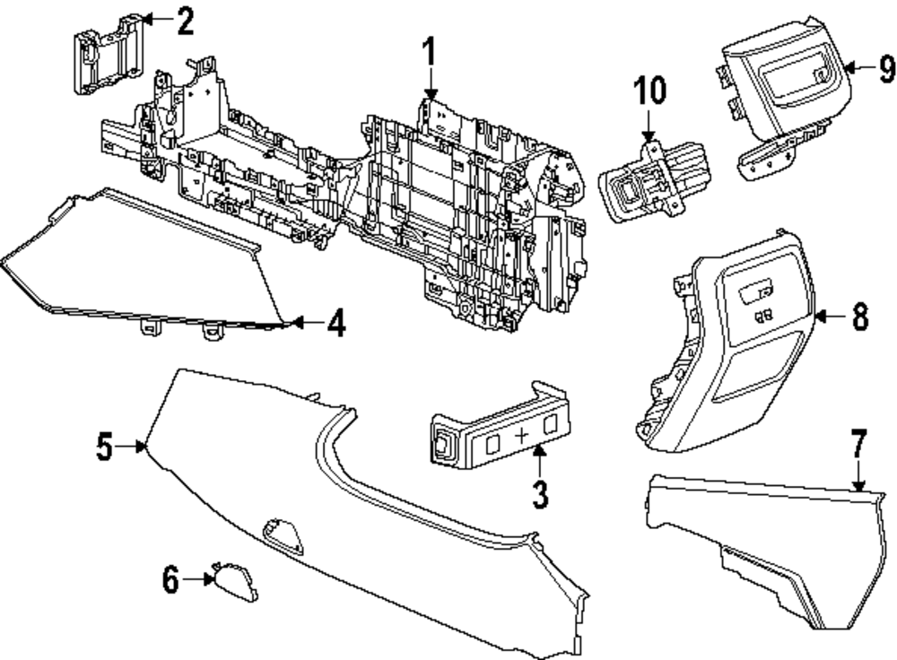 F Panel - GM (87846145)