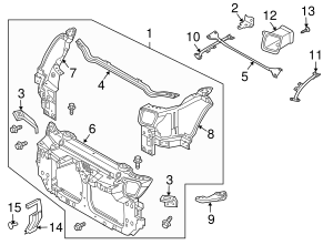 【専用出品】R様 Genuine Nissan Parts - Center Support (62510-cd100 Manual