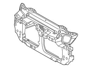 2003-2007 Nissan 350Z 2003-2007 350Z Radiator Center Core Support 62510 ...