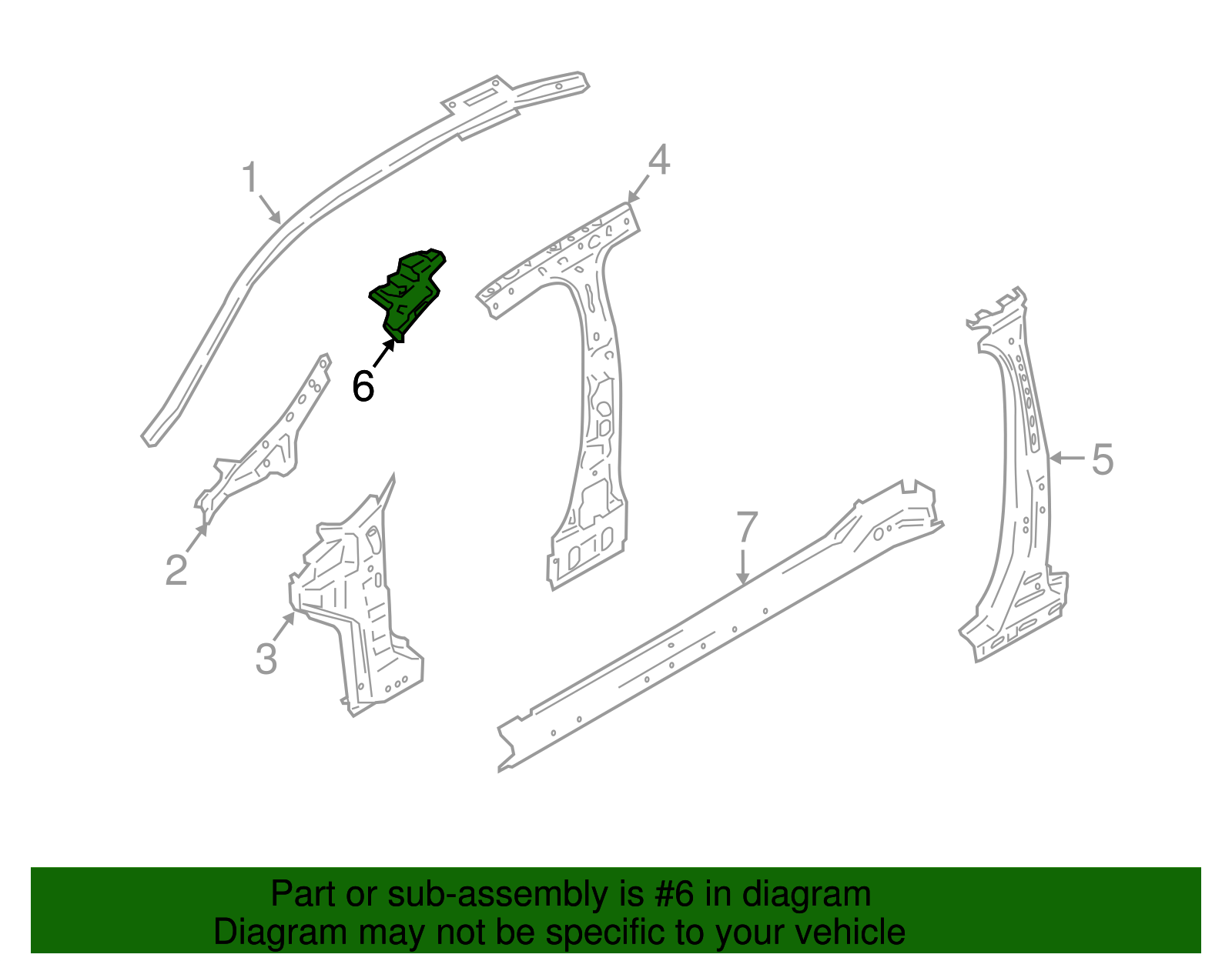 Upper Bracket - Ford (GD9Z-5403452-A)