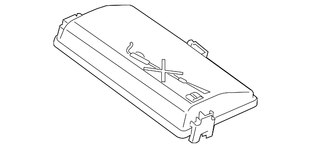 Front Compartment Fuse Block Cover - GM (96999740)