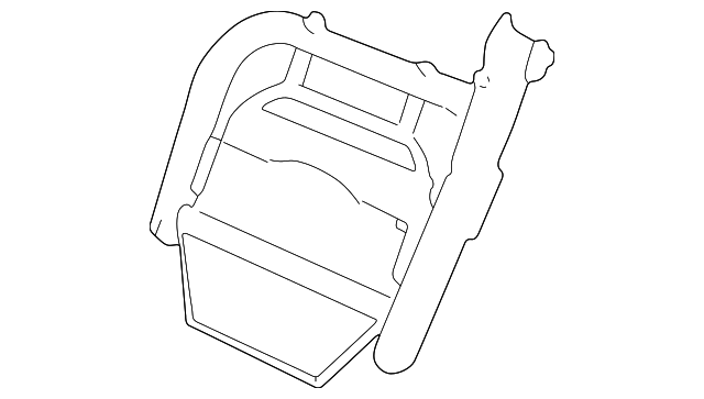 Seat Back Frame - GM (88897839)