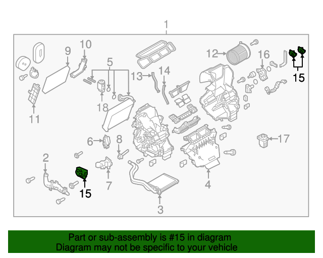 20172022 Nissan Door Actuator (TYPEA) (Hex Type) 277494BU0A Nissan