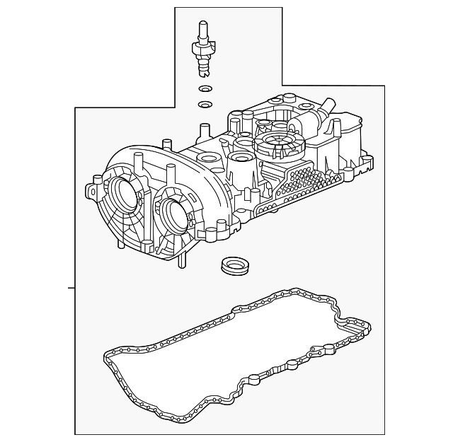 20202024 GM Camshaft Cover 12718779 GM Flow Automotive Center