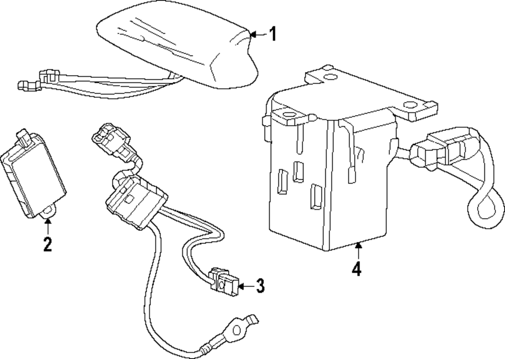 Genuine GM F Antenna 86567361 | eBay