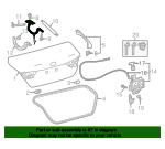 18 Toyota Camry Deck Lid Lift Support Toyota Parts