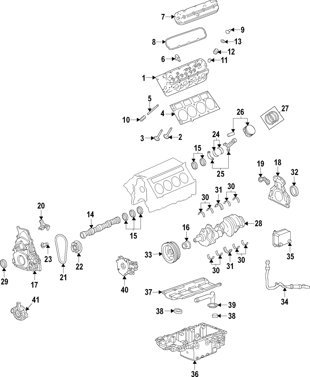 0.5mm Oversize LT4 Piston Kit with Pin and Retainers(Left) (12690483)