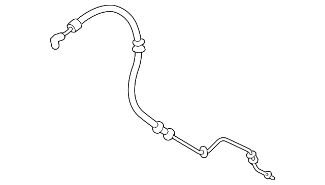 2012-2013 Acura ZDX Pressure Hose 53713-SZN-A52 | OEM Parts