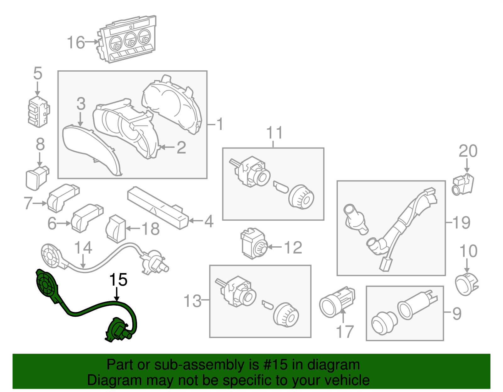 Cable - Scion (SU003-02099)