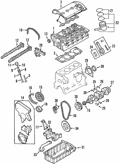 Engine for 2001 Audi TT Quattro #0