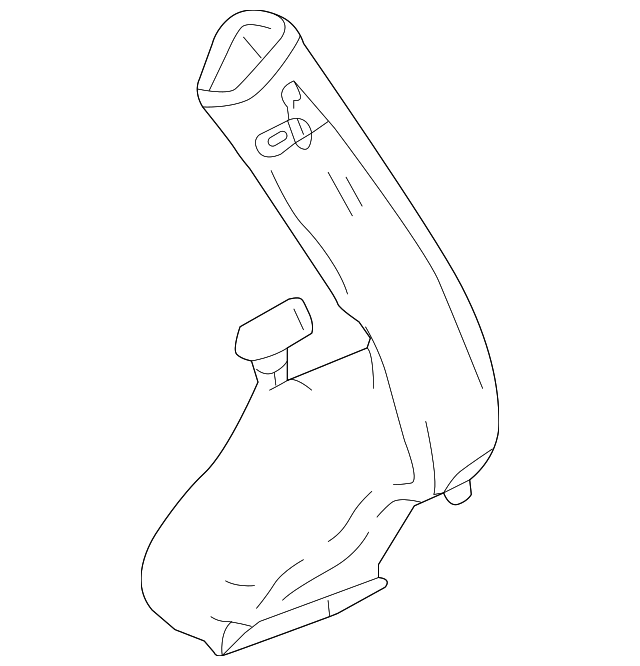 Auxiliary Air Conditioning Air Lower Duct - GM (84308450)
