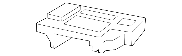 Passenger Seat Airbag Suppression Module Bracket - GM (92207980)