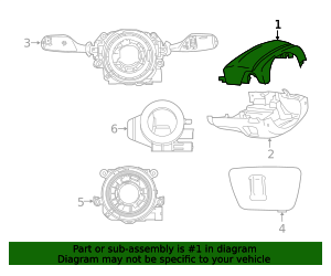 51-45-6-993-886 - Trim panel, steering column, top 2016-2024 BMW ...